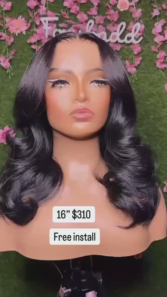 4x4 Closure wig